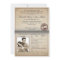 Vintage Passport Invitation