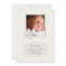 Vintage Pastel Baby Girl Christening Invitations