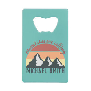 Vintage pastels mountains are calling monogram sky
