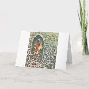 Vintage Pastor Birthday Card