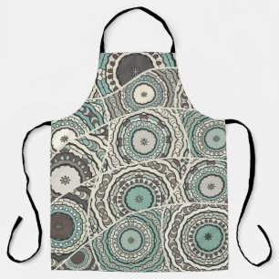 Vintage patchwork quilt pattern. Vintage decorativ Apron
