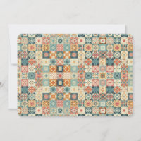 Vintage, patchwork quilted look