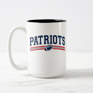 Vintage Patriot Design Men Women Kid, funny outfit Two-Tone Coffee Mug