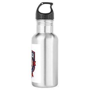 Vintage Patriotic Cat Meowica USA Shirt Design_1 532 Ml Water Bottle