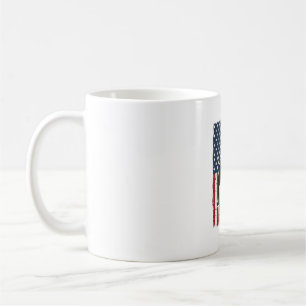 Vintage Patriotic French Bulldog Flag Shirt_1 Coffee Mug