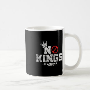Vintage Patriotic No Kings In America Since 1776 M Coffee Mug
