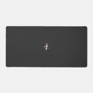 Vintage Patriotic Panda Flag Shirt Design_1 Desk Mat
