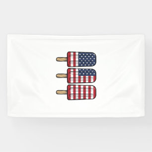 Vintage Patriotic Popsicle Flag Shirt Design_1 Banner