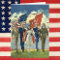 Vintage Patriotic, Proud Military Personnel Heros
