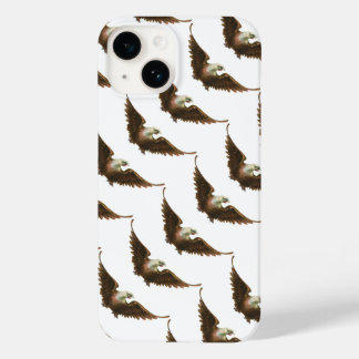 Vintage Patriotism American Bald Eagle Bird Flying Case-Mate iPhone 14 Case
