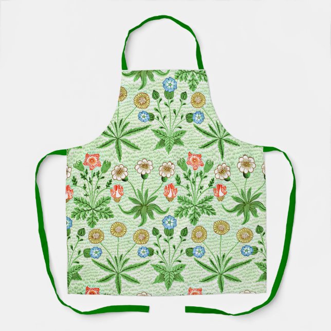 Vintage pattern, Daisy, by William Morris Apron (Front)