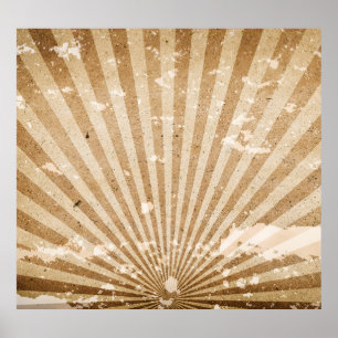 Vintage Pattern: Elegant Background Design. Poster