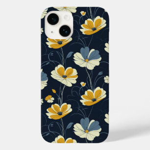 Vintage pattern, elegant floral design Case-Mate iPhone 14 case
