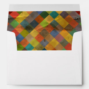 Vintage pattern. Geometric. Envelope