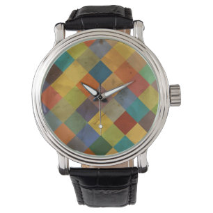 Vintage pattern. Geometric. Watch