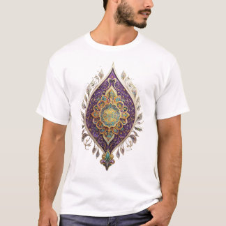 Vintage Pattern Illustration – Classic Retro Decor T-Shirt