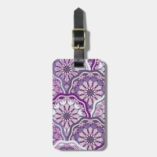 Vintage Pattern Luggage Tag