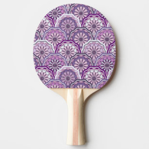 Vintage Pattern Ping Pong Paddle