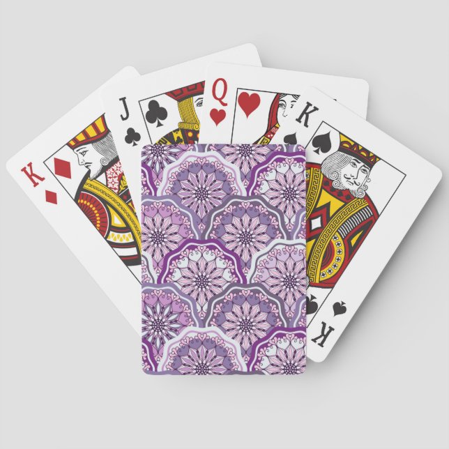 Vintage Pattern Playing Cards (Back)