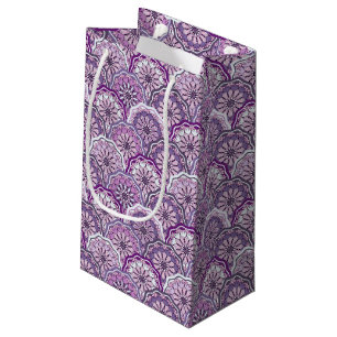 Vintage Pattern Small Gift Bag