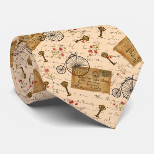 vintage pattern tie