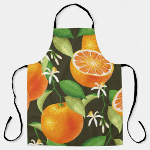 Vintage pattern with orange apron