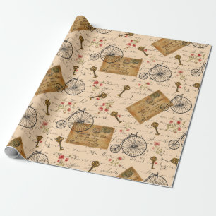 vintage pattern wrapping paper