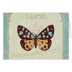 Vintage Patterned Butterfly