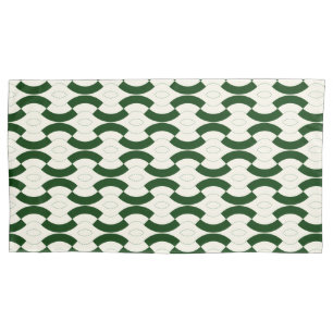 Vintage patterned pillowcase