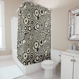 Vintage patterns   shower curtain