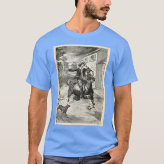 Vintage Paul Revere Midnight Ride Illustration (19 T-Shirt