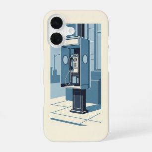 Vintage Payphone Box iPhone 16 Case