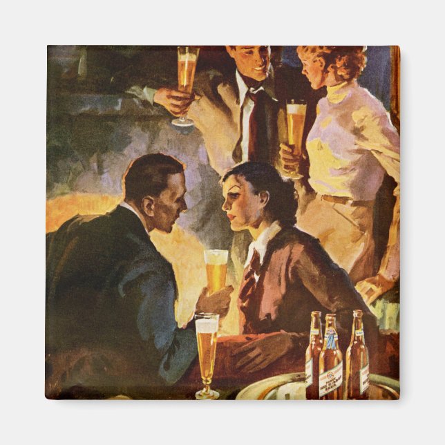 Vintage PBR Magnet (Front)