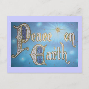 Vintage Peace on Earth Postcard