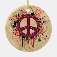 VINTAGE PEACE SYMBOL