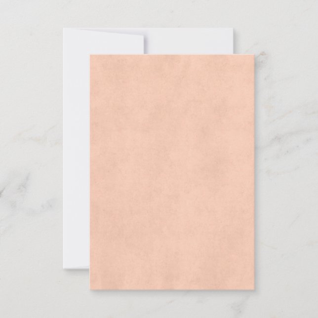 Vintage Peach Parchment Antique Paper Template (Front)