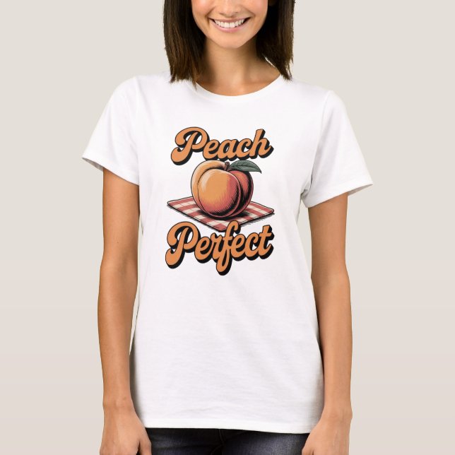 Vintage Peach Perfect Tee (Front)
