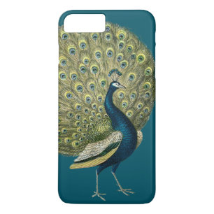 Vintage Peacock iPhone 8 Plus/7 Plus Case