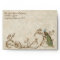 Vintage Peacock & Etchings, Wedding Envelopes