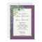 Vintage Peacock, Feathers n Etchings - Invitation