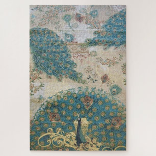 Vintage Peacock - Puzzle