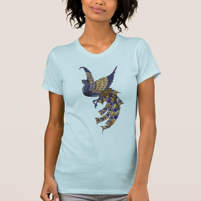 Vintage Peacock T-Shirt (Front)