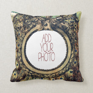 Vintage Peacocks - Best Mum Ever Cushion