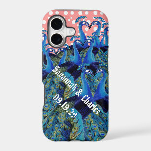 Vintage Peacocks Kissing Wedding Gifts