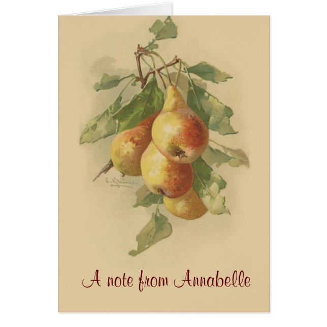 Vintage pears (Front)