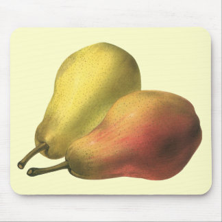 Vintage Pears, Organic Foods, Ripe Fruit Mouse Mat