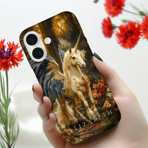 Vintage Pegasus Greek Mythology iPhone 16 Case