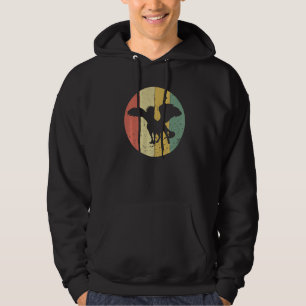 Vintage Pegasus Retro Pegasus Silhouette 80s 90s S Hoodie