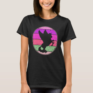 Vintage Pegasus Retro Pegasus Silhouette Cute Unic T-Shirt