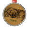 Vintage Pekingese Christmas Ornaments